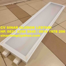 Kap Lampu TL Prismatik LED Ecofit Philips 2x16 watt Kap Lampu TL Prismatik LED Ecofit Philips 2x16 watt